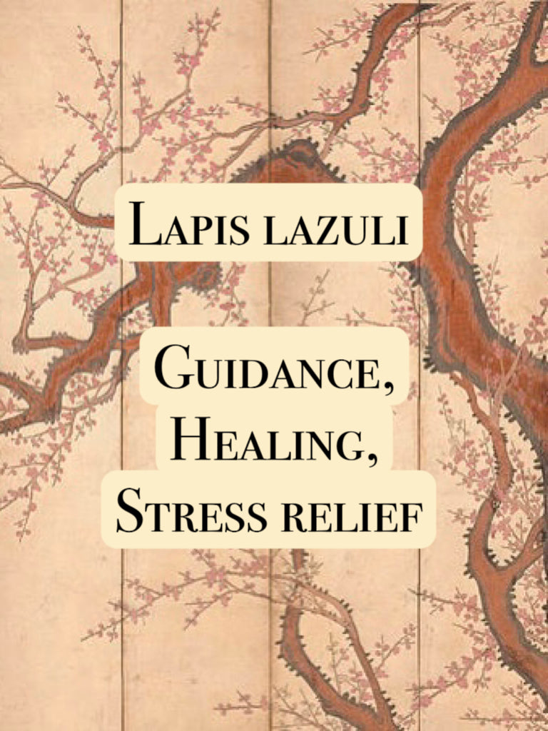 Arrival of cranes guidance, healing Lapis lazuli bracelet