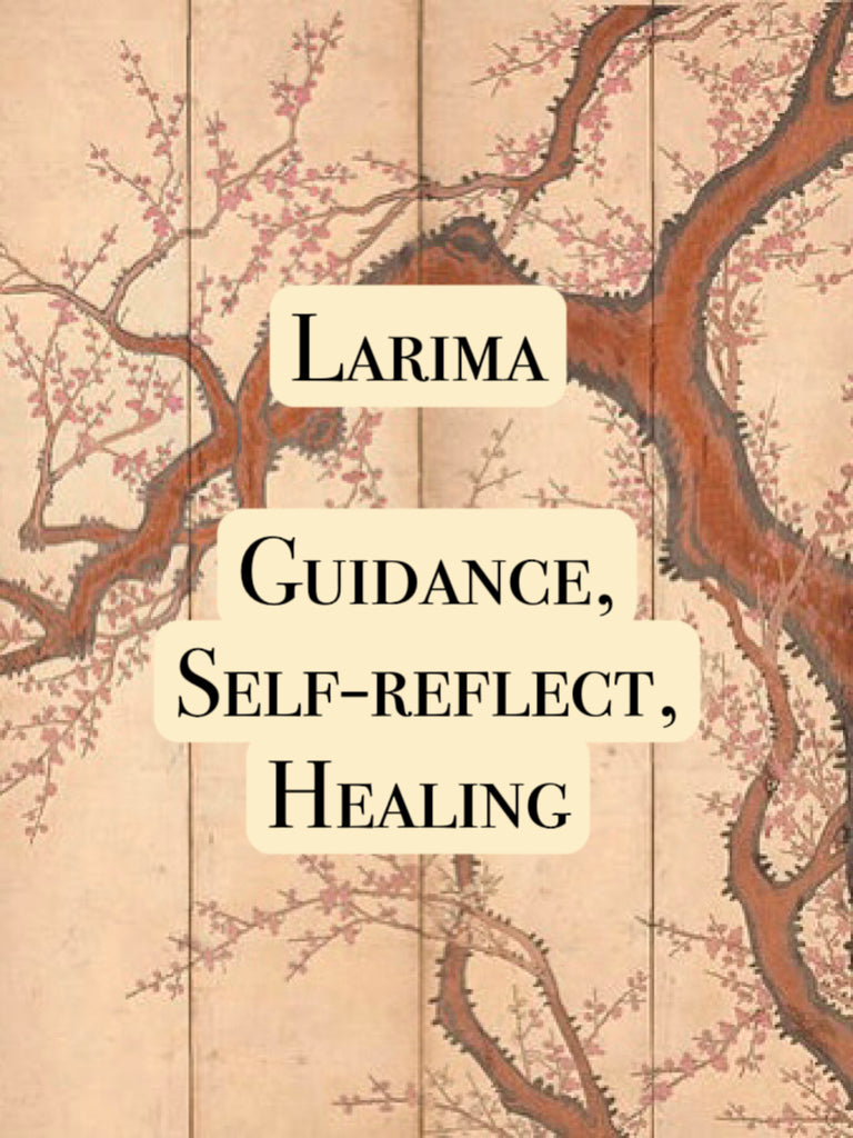 Blooming hydrangeas healing, guidance, clarity Larima bracelet